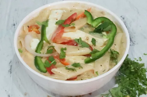 Paneer White Sauce Pasta