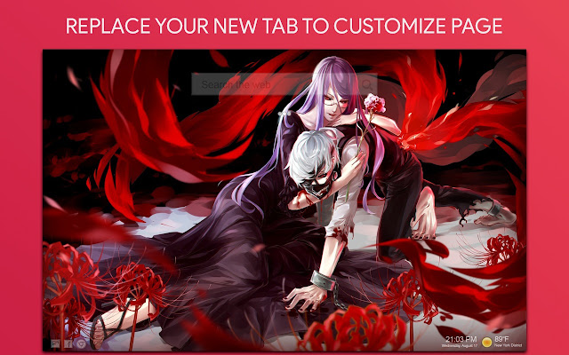 Tokyo Ghoul NewTab HD Wallpapers Manga