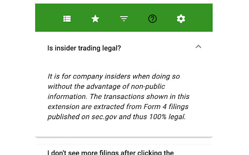 Insider Trading Alerts