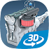Four-stroke Otto engine educational VR 3D1.91