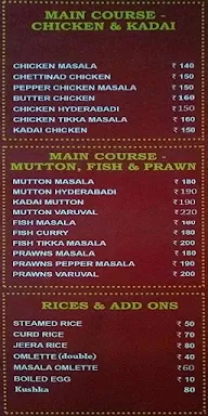 Kareem's Biriyani Paradise menu 6