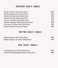 The Daily Bowl menu 3