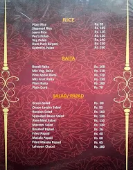 Negchar Bagh Restaurant & Banquet menu 3