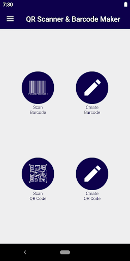 Screenshot QR Scanner & Barcode Generator