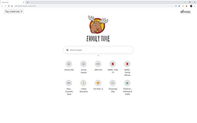 Family Time chrome extension