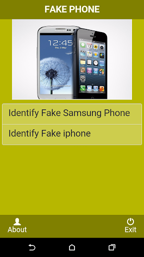 Identify Fake Phone