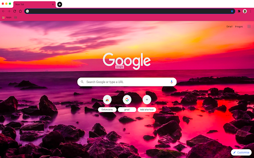 Evening Theme -themeforchrome