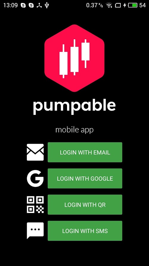 Android application Pumpable screenshort