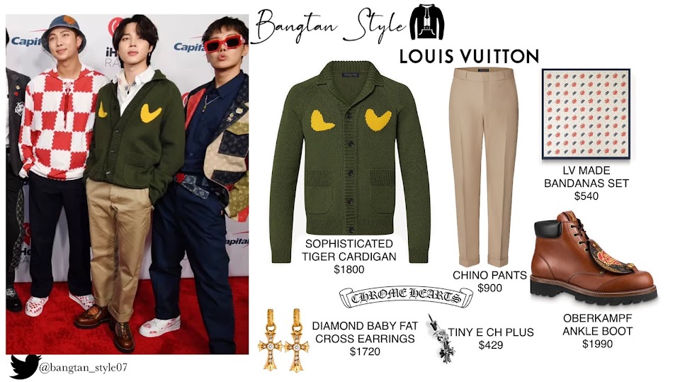 BTS's Jimin And J-Hope Rocked The Same Louis Vuitton Cardigan In Totally  Different Ways - Koreaboo