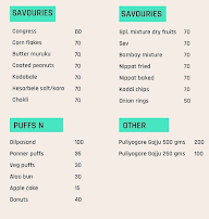 Iyengar Bakery&Sweets menu 2