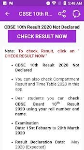 10th 12th CBSE Board Result 2020 - náhled