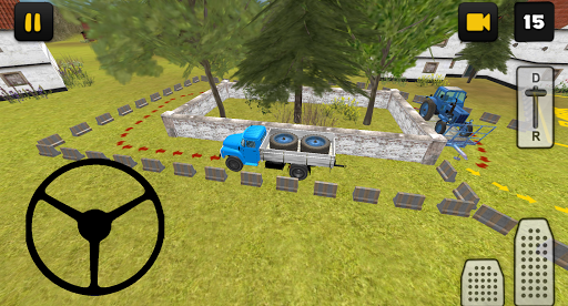 Classic Truck 3D Tractor Transport