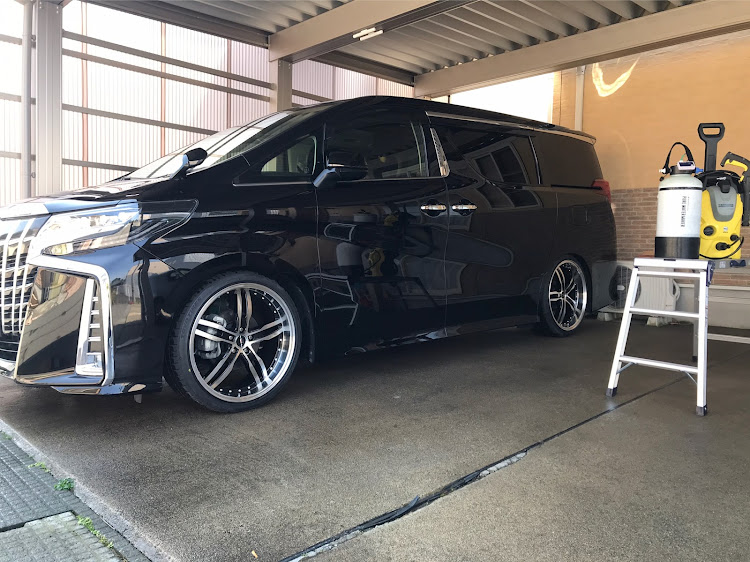 アルファードの洗車に関するカスタム事例の投稿画像1枚目