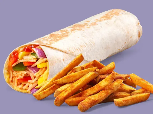 Habanero Burrito & Seasoned Fries Veg