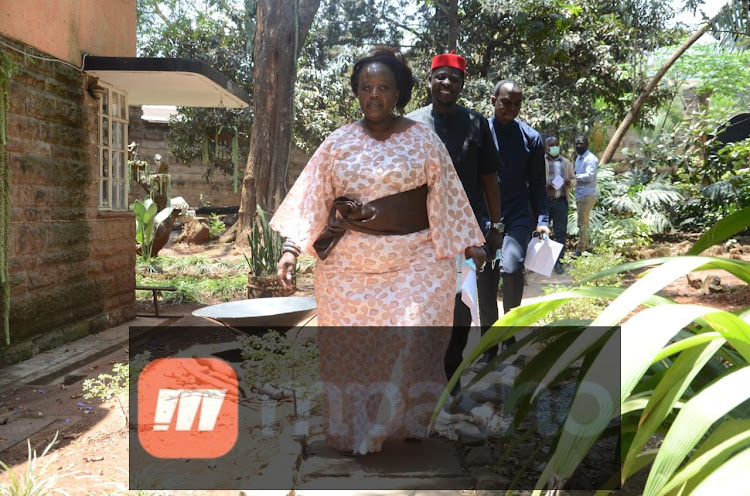 The late Orie Rogo Manduli's first born daughter Eng Elizabeth Rogo