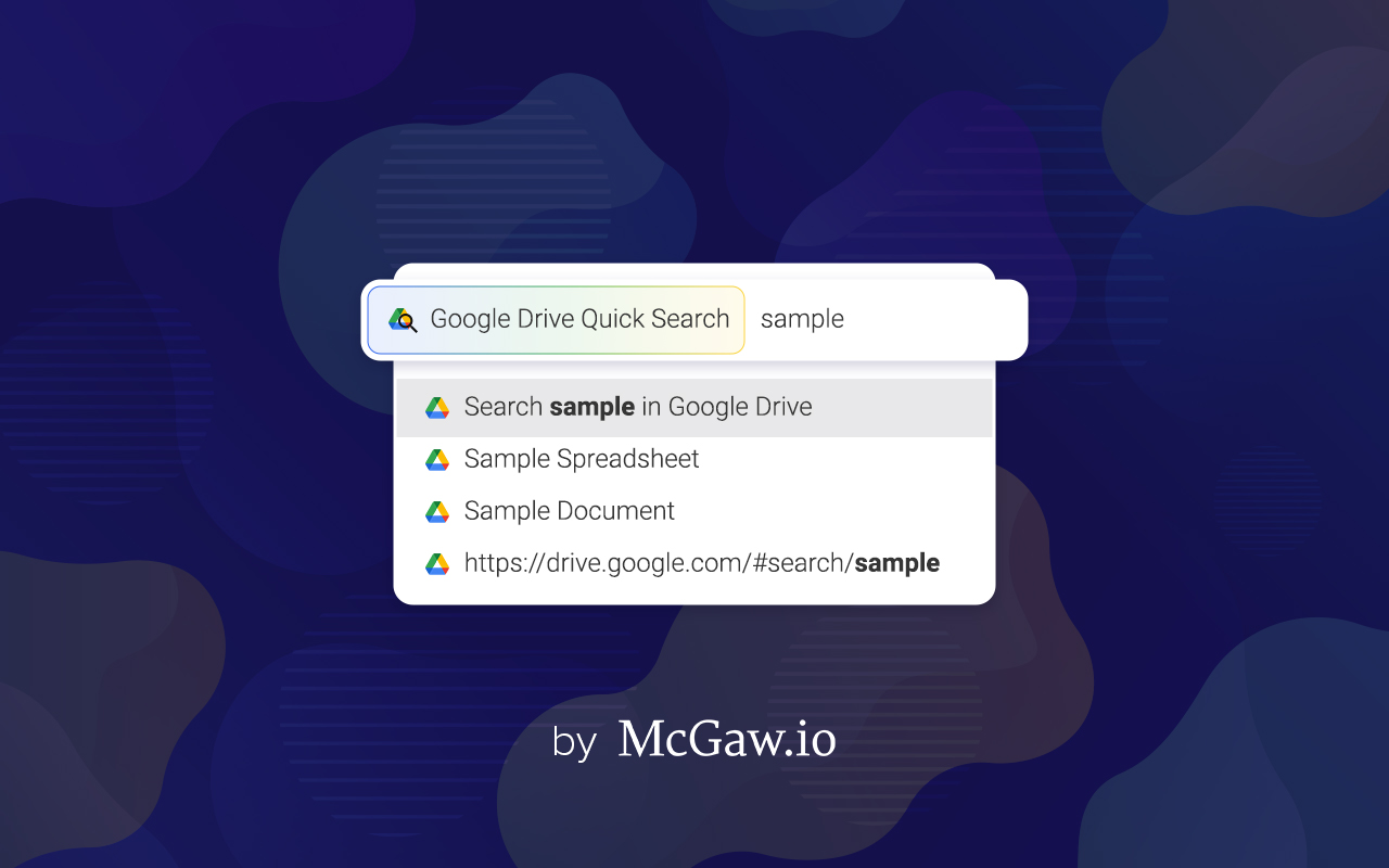 Google Drive™ Omnibar Search Preview image 3