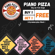 Piano Pizza menu 3