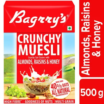 Bagrrys Muesli - Almond Raisin & Honey - 500 g