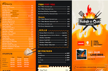 Kebabeque menu 