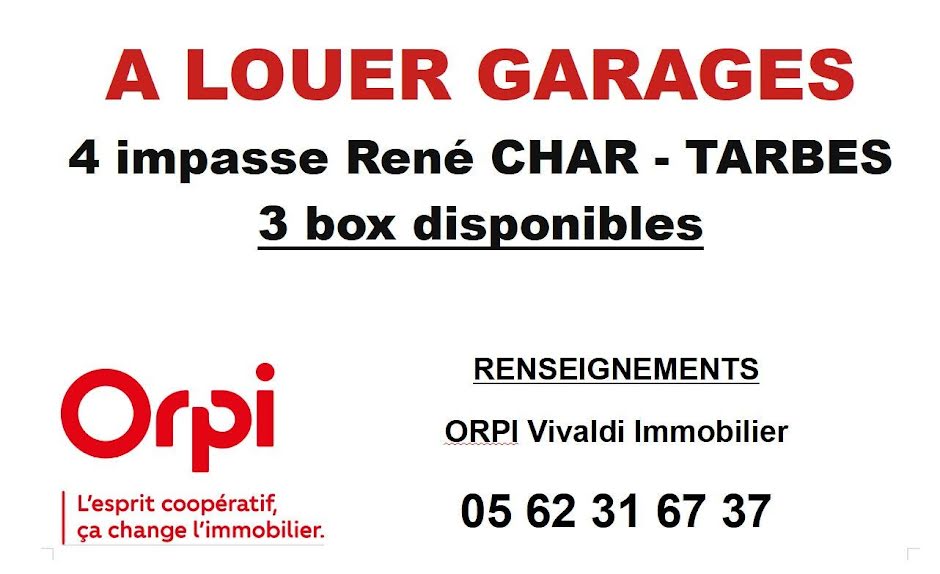 Location  parking   à Tarbes (65000), 55 €