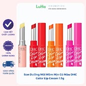 Son Dưỡng Môi Mềm Mịn Có Màu Và Không Màu Dhc Color Lip Cream 1.5G, Giúp Môi Căng Mọng Mềm Mịn, Luha_Cosmetics