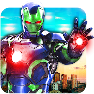 Download Grand Ninja Super Iron Hero Flying Rescue Mission For PC Windows and Mac