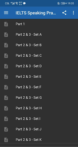 IELTS Speaking Practice