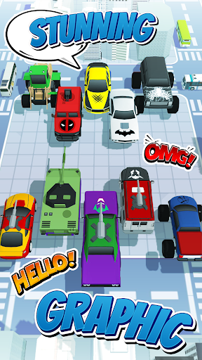 Screenshot Superhero Car Merge Battle
