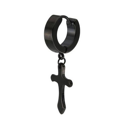 Title 4, Fashion Titanium Steel Round Cross Pendant. Dur...