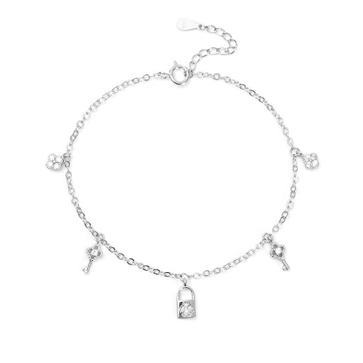 Title 5, 925 Silver Bracelet Minority All-match Diamond ...