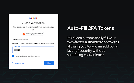 MYKI Password Manager & Authenticator