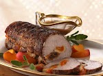 Fruit-Stuffed Pork Roast was pinched from <a href="http://www.bettycrocker.com/recipes/fruit-stuffed-pork-roast/c91070a7-20c5-4b91-a790-425470ae2d14" target="_blank">www.bettycrocker.com.</a>