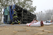 Two buses collided near the entrance to the University of Johannesburg's Kingsway campus, leaving dozens injured. 