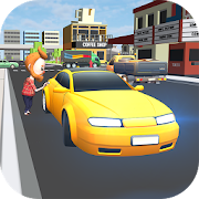 Real Car Taxi Driver : Traffic Simulator 2017 3D 1.002 Icon