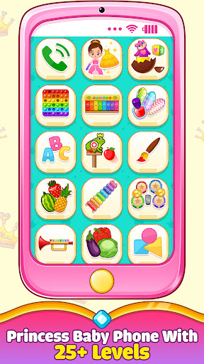 Screenshot Princess Baby Phone Game