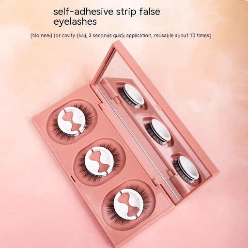 Title 1, Glue-free Self-adhesive False Eyelashes