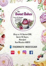 The Sweet Bakes menu 1