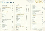 Ssura Cocktails And Cuisines menu 2