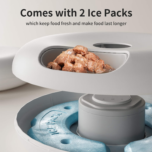 Title 6, Donut Frost WiFi 6 Automatic Cat Food Dispenser...