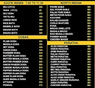 Manna Treat menu 2