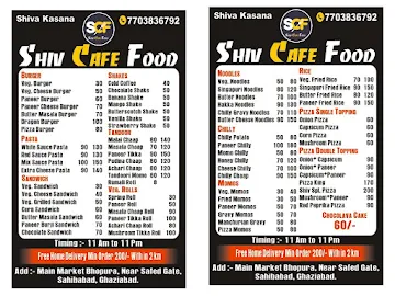 Shiv Fast Food menu 