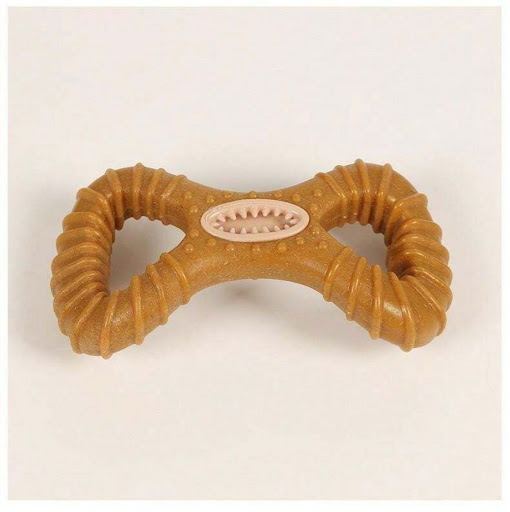 Title 7, Dog Toy Chew Bone for Teeth Cleaning and Intera...