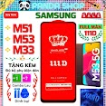 Kính Cường Lực Samsung M51 / M53 / M33 5G - Phủ Nano Hd+ Chống Nước - Full Màn Hình Và Trong Suốt - Độ Cứng 11H