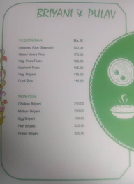 Hotel food village menu 3