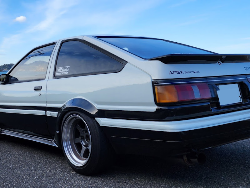 AE86 リアスポイラー  羽　ウイング　トレノ　レビン　カローラ　3枚用