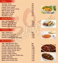 So Lucky Chinese Fast Food menu 1