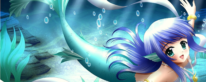 Anime Mermaid HD Wallpapers New Tab Theme marquee promo image