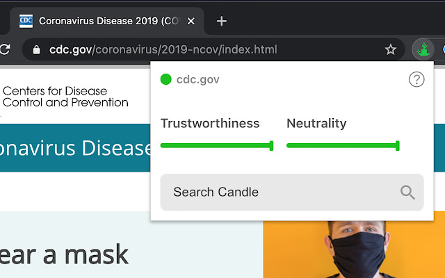 Candle chrome extension