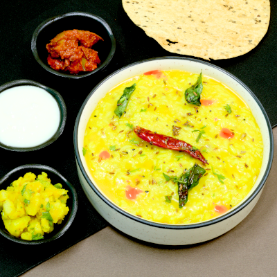 Ghee Tadka Moong Dal Khichdi