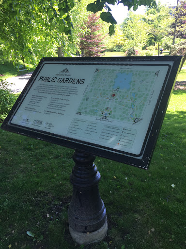 Map Of Public Gardens